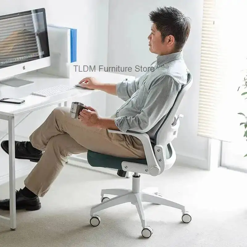 Student Computer Sedentary Lift Modern Chair Seat Office Study Home Chair Desk Conference Single Relax Chaisse Furniture