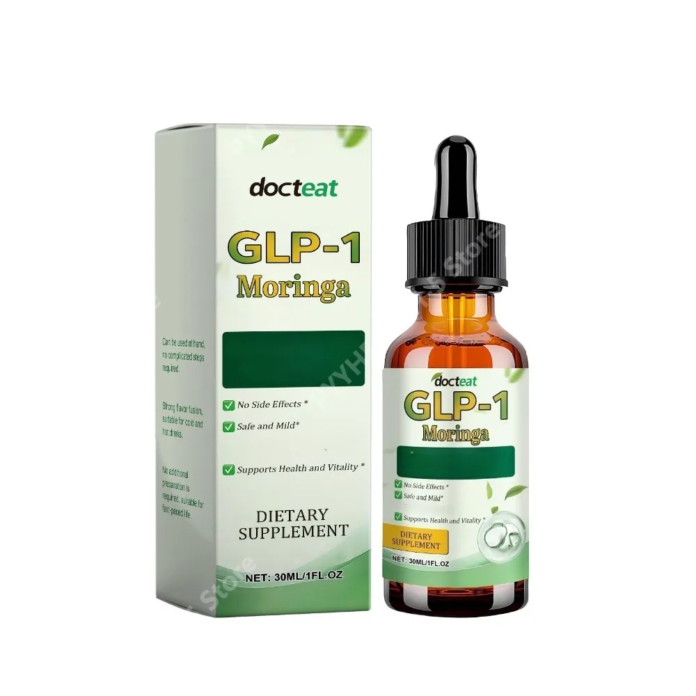 GLP-1 Moringa Health Boost Drops – Supports Wellness, Energy, and Vitality – 30ml Dietary Supplement