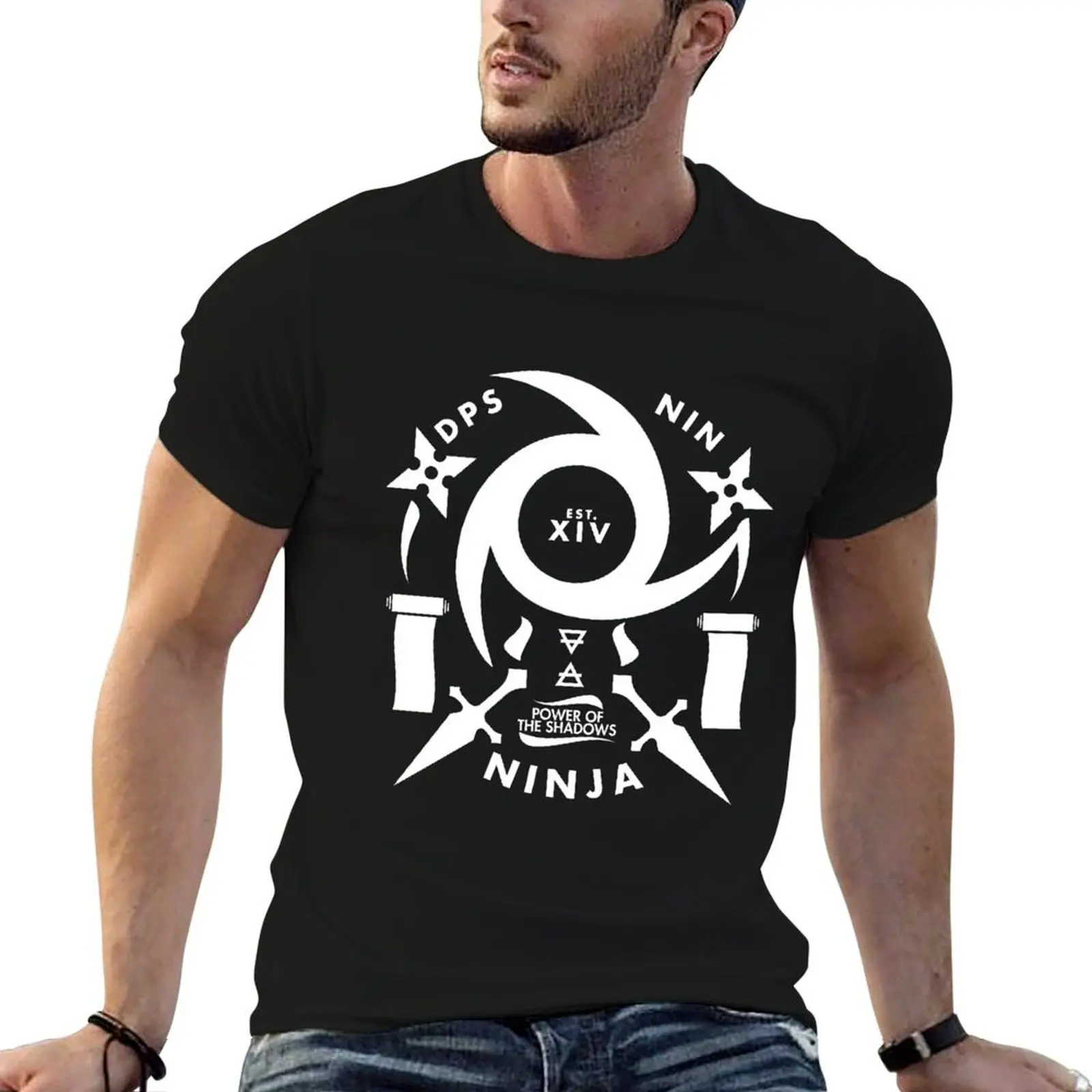 

Ninja - FF14 T-Shirt t shirts for man cotton funny t shirt man luxury T-Shirt