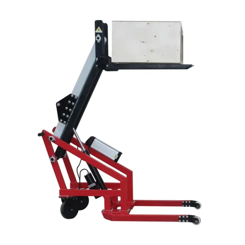 Mobile Flexible Crank Arm Loading and Unloading Truck 500kg Mobile Flexible 1.5m Folding Crank Arm Loading and Unloading Truck