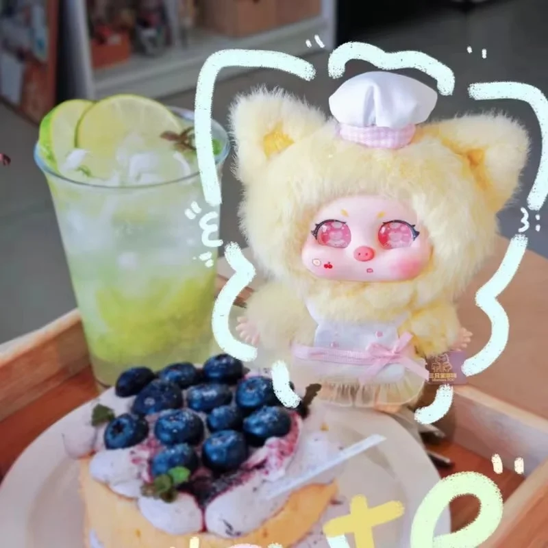 หมูสาว Hami Series 12 ซม.ไวนิล Action Figure กล่องตาบอด Kawaii ตุ๊กตาจี้ของเล่นเด็กของขวัญวันเกิด Mystery Series