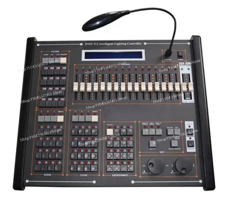 Professional Stage Lighting Console DMX512 Computer Light Controller, Dimming Table