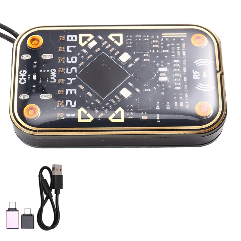 -A96Z Chameleon Ultra V2.0 Lettore di chip intelligente RFID Emulatore di smart card + Portachiavi T5577 Decodifica scheda 125K 13,56Mhz Duplicatore NFC