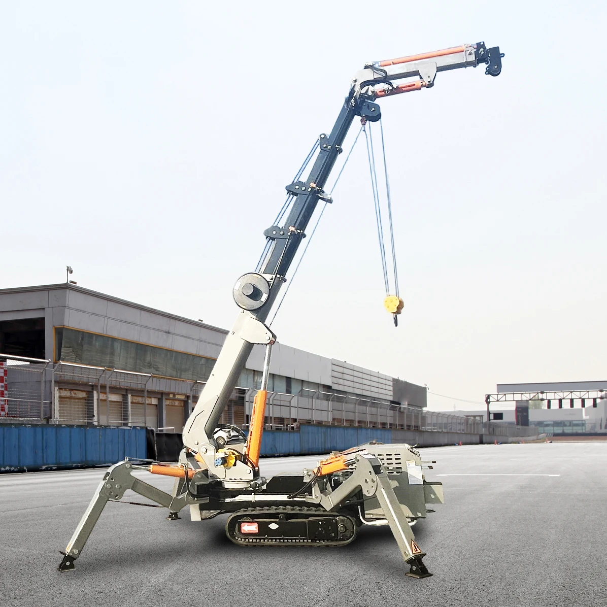 New Product Spider Crane 3 Ton Telescopic Arm Diesel Spider Crane for Construction Site Professional Lifting Equipment Pro