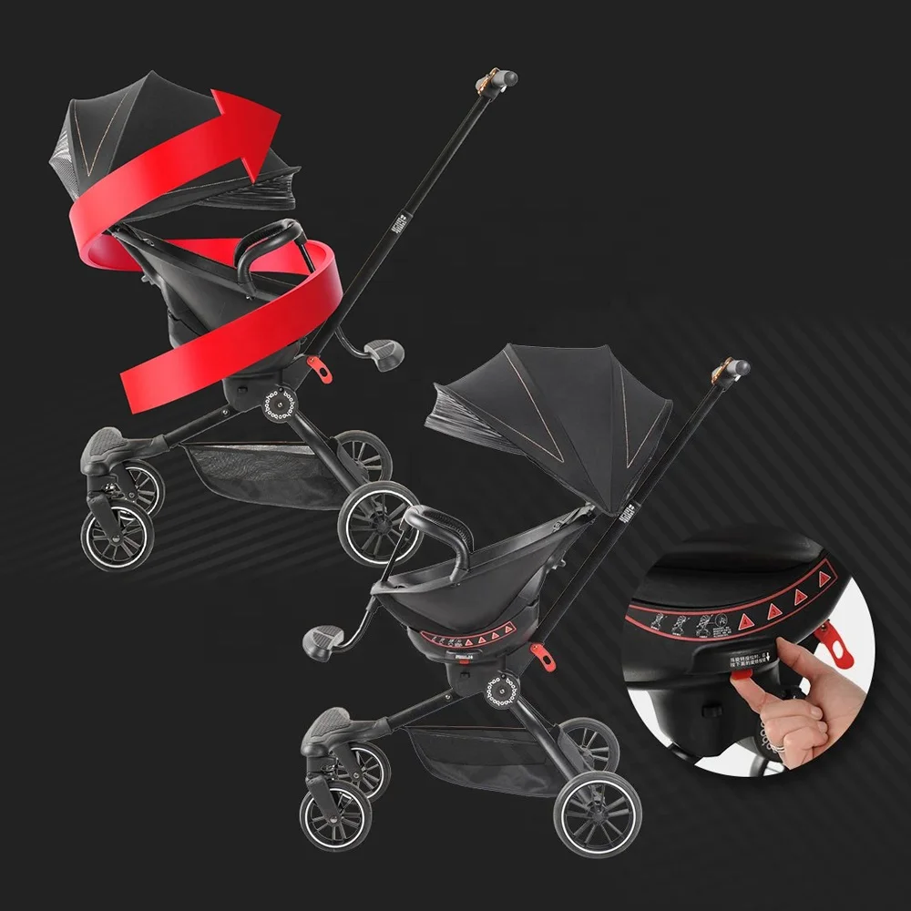 Système de voyage 3 en 1 pour bébé, trotteur 4 en 1 pour jumeaux, poussette multifonctionnelle pour maman chaude