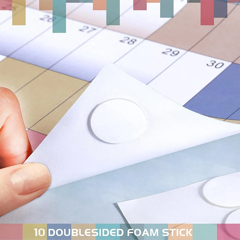 2026 calendário ano inteiro versão em inglês calendário de parede criativo simples planejador presentes de natal agenda planejador