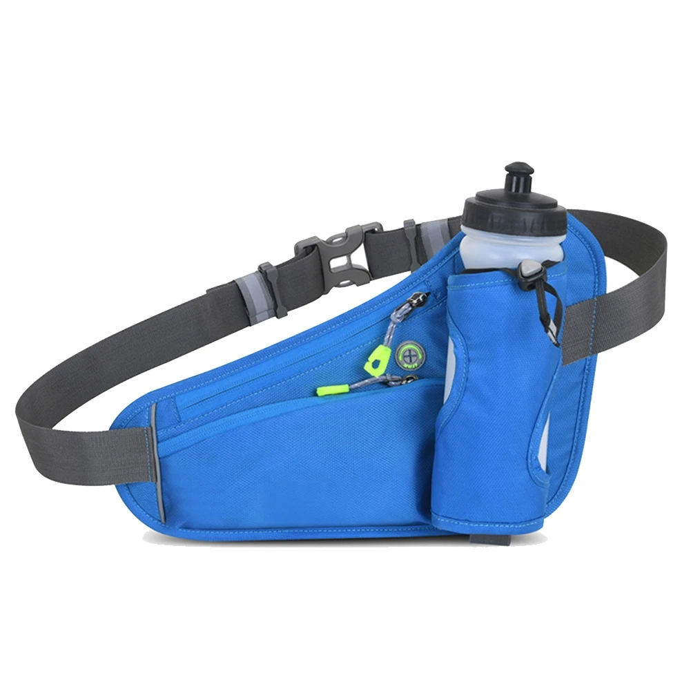 Sports Hydration Belt Bag Pack Bum Bag with Water Bottle Holder for Men Women Running Cycling Hiking Walking