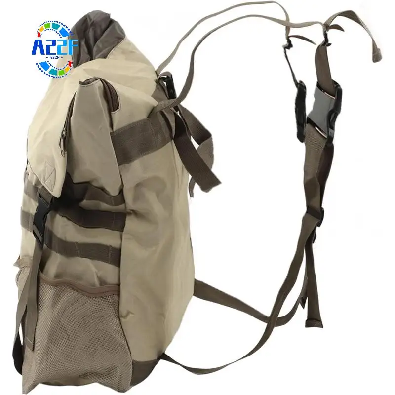 

A22F-Large Capacity Spare Tire Storage Bag, Universal For Wrangler JK JKU JL JLU Parts For Outdoor Off-Road Recovery Gear, Khaki