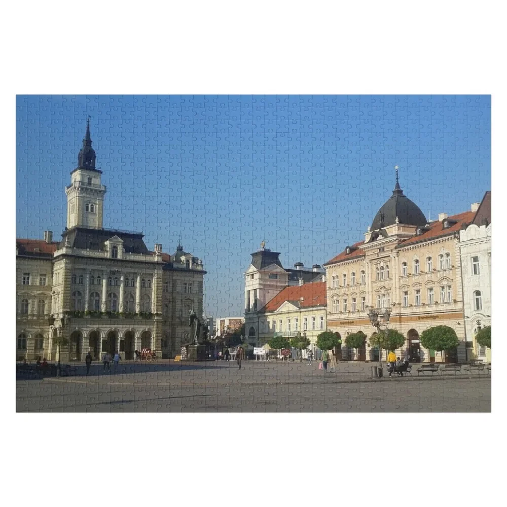 

City hall on a Liberty Square in the center of Novi Sad Jigsaw Puzzle Customizeds For Kids Iq Photo Custom Custom Puzzle