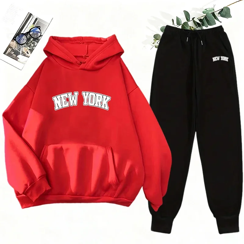 Hot Sales Women's Tracksuit Printing Casual Sweatshirts Outdoors Sports Jogging Clothing Autumn Winter Fashion Hoodie Sportswear