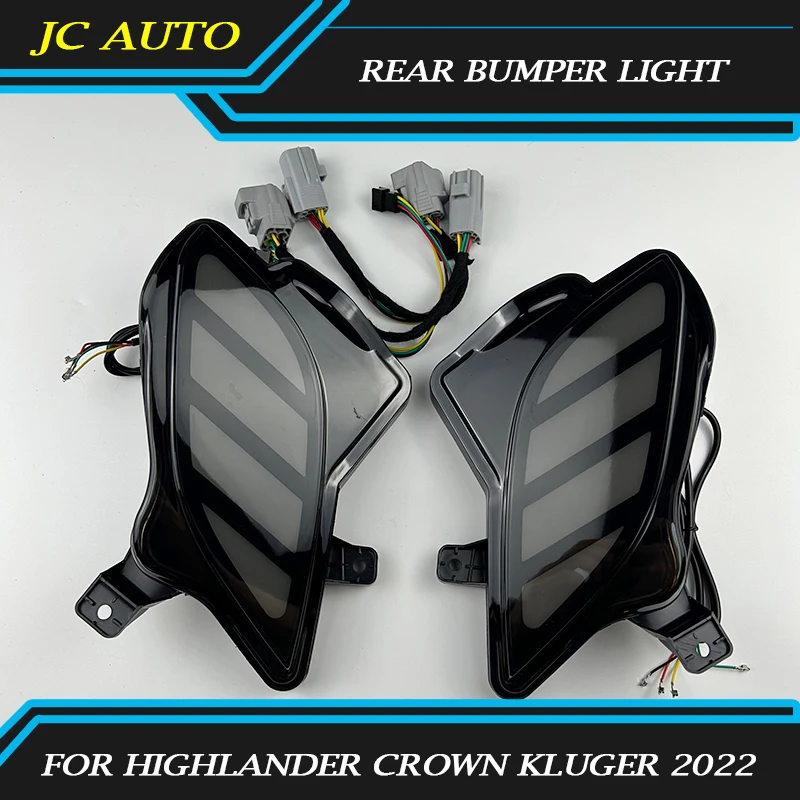 

Rear Bumper Light Fit for Toyota Highlander CROWN KLUGER 2022 Taillights High Quality LED Signal Brake Reversing Parking Lamp