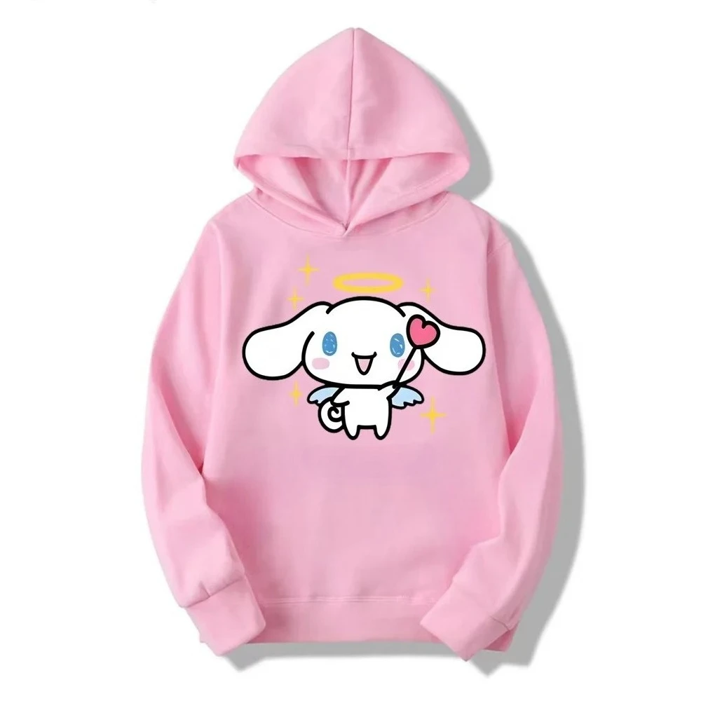 

Cute Big-eared Dog, Cute Printed Pattern Children's Hoodie, Simple and Comfortable Long-sleeved Pullover for Autumn Daily Life