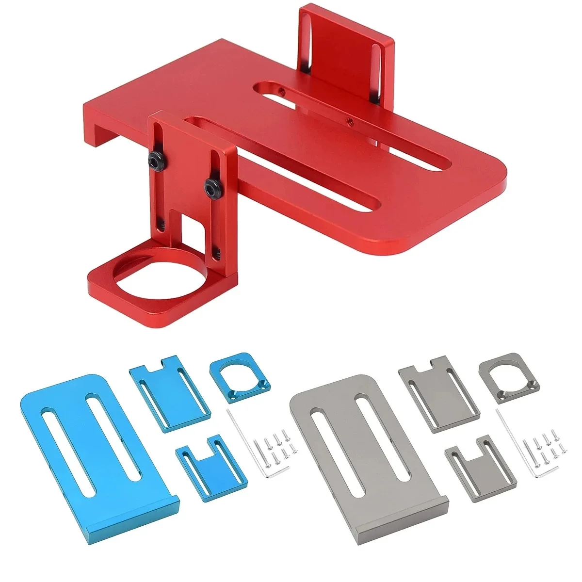 

Metal Large Capacity Battery Compartment For MJX Hyper Go H16H 16207 16208 16209 16210 RC Car Upgrade Modified Parts