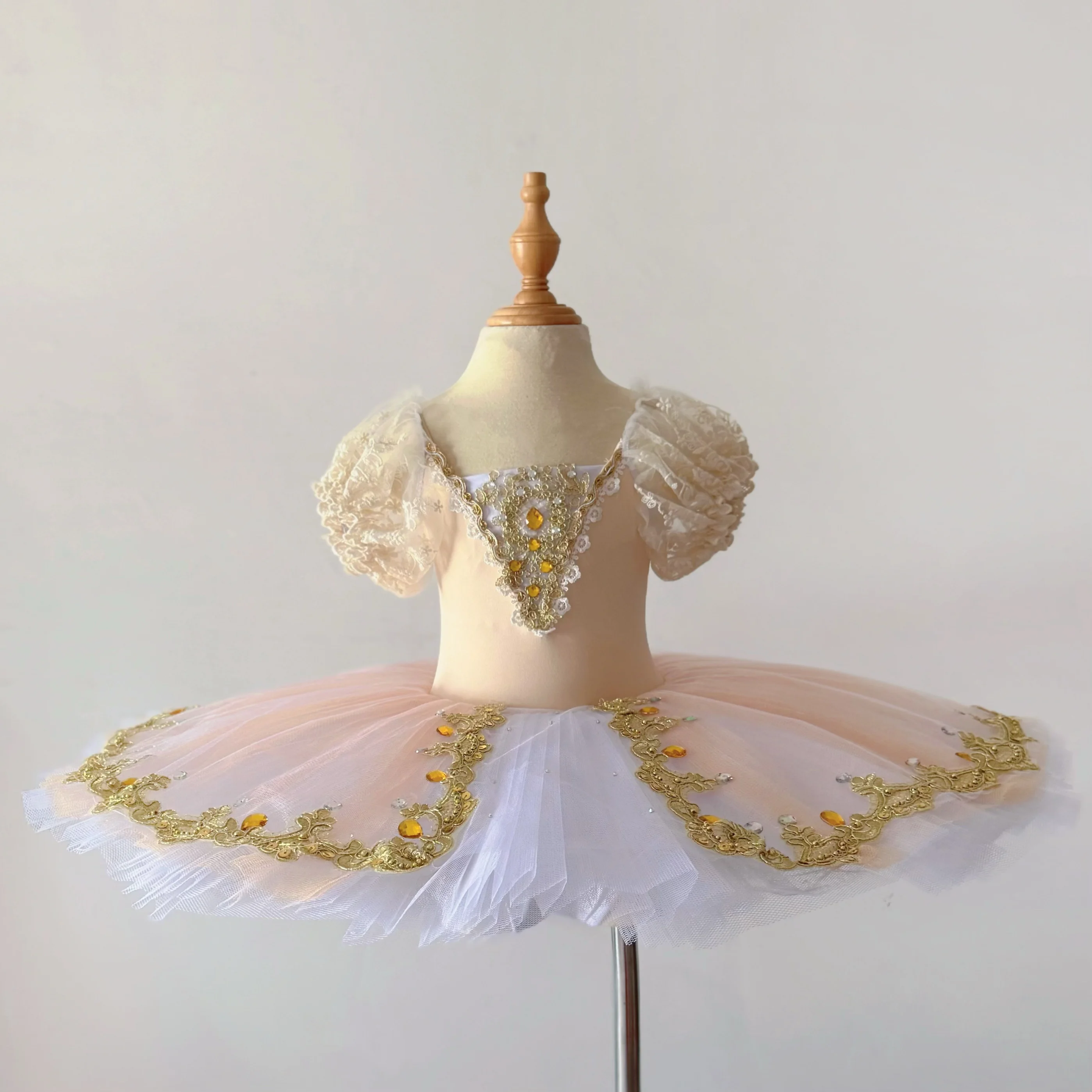 Professional Ballet Dance Tutu Ruffle Edges Classic Ballet Tutu Dress for Girls & Women Performance