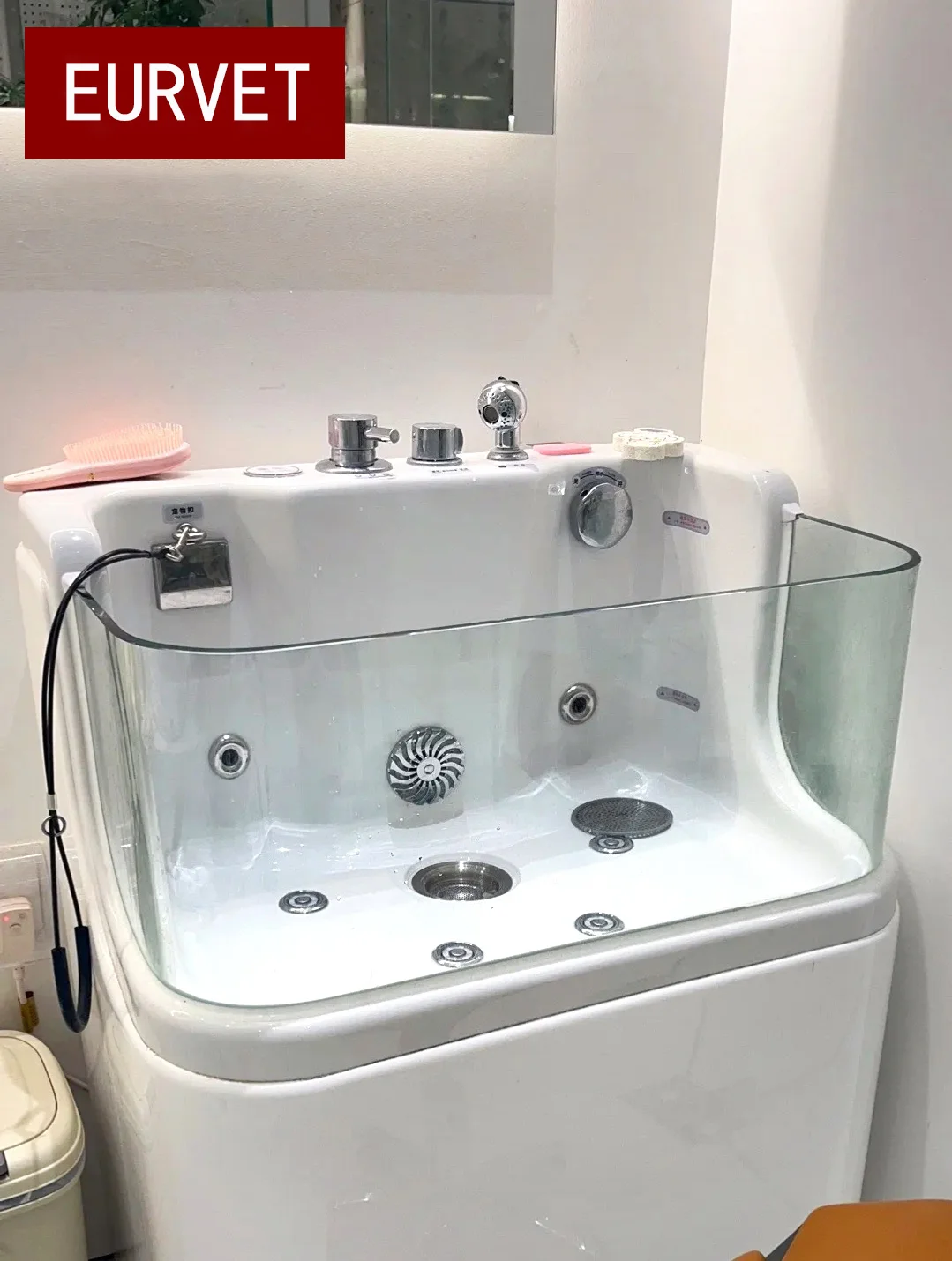 Professional High-end Pet Cleaning and Grooming Bathtub Spa Pool Dog Cat Bathing Sink Animal Milk Bath