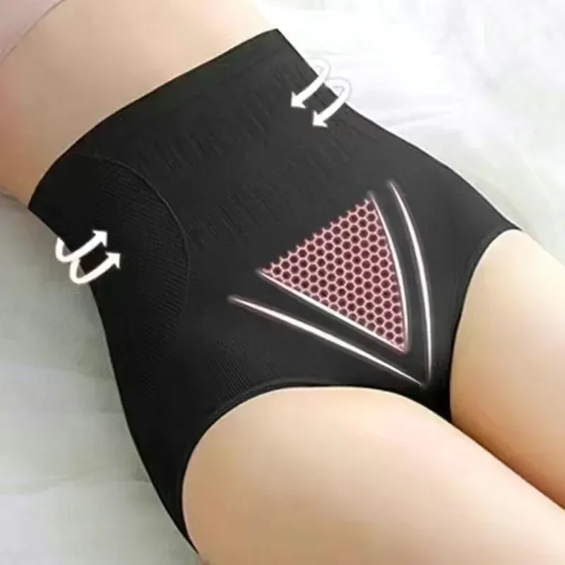 Bragas moldeadoras de cintura alta, bragas adelgazantes para el vientre, moldeadores de cuerpo, calzoncillos de Control sexis, conjuntos femeninos, calzones menstruales de algodón