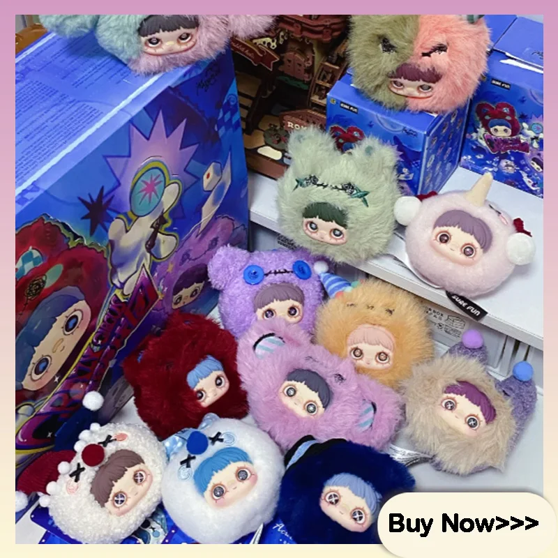 

Maymei Crazy Circus Series Plush Blind Box Cute Cartoon Exquisite Bag Pendant Desktop Doll Ornament Surprise Mystery Box Gifts