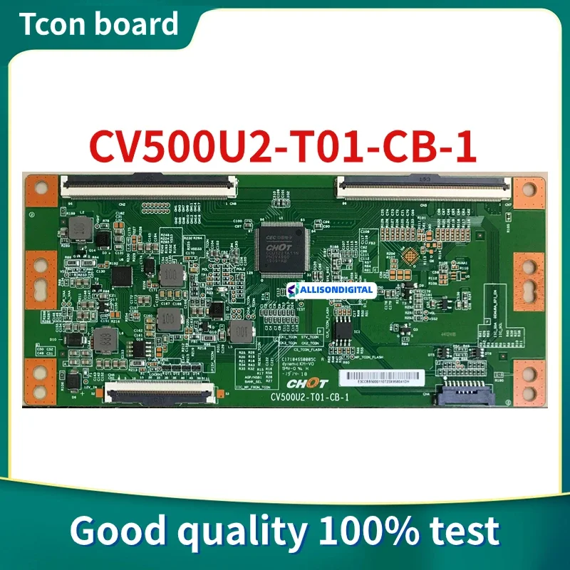 Placa lógica tcon CV500U2-T01-CB-1 é para NS-50DF710NA21 50PUF7294/T3 50PUS7505/12 50AE7000FTUK 50LF711U20 50LF621U21 TV 4K