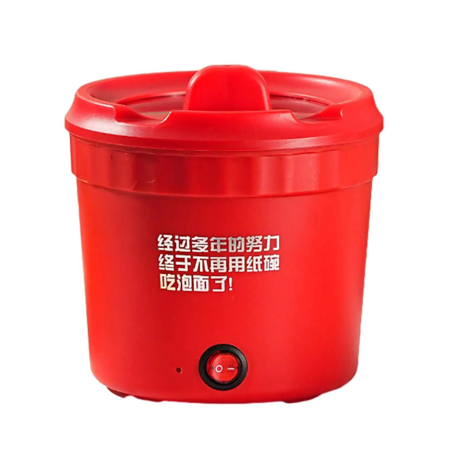 Electric Hot Pot Nonstick Phone Holder Design Double Layer Heat Insulation Cooking Pot for Fried Rice Steak Soup Dumplings