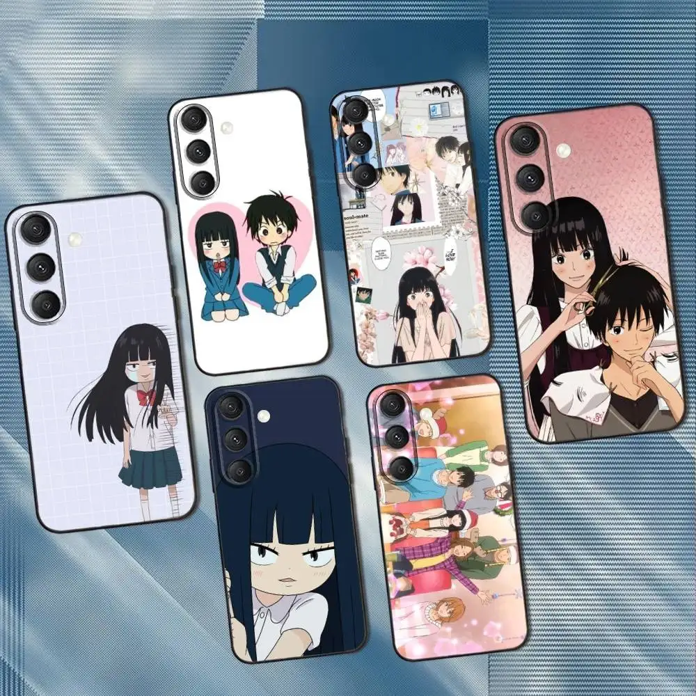

K-Kimi Ni T-TodokeS Anime Phone Case For Samsung S25,S24,S23,S22,S21,S20,S10,Ultra,Plus,Lite,FE,Soft Silicone Black Cover