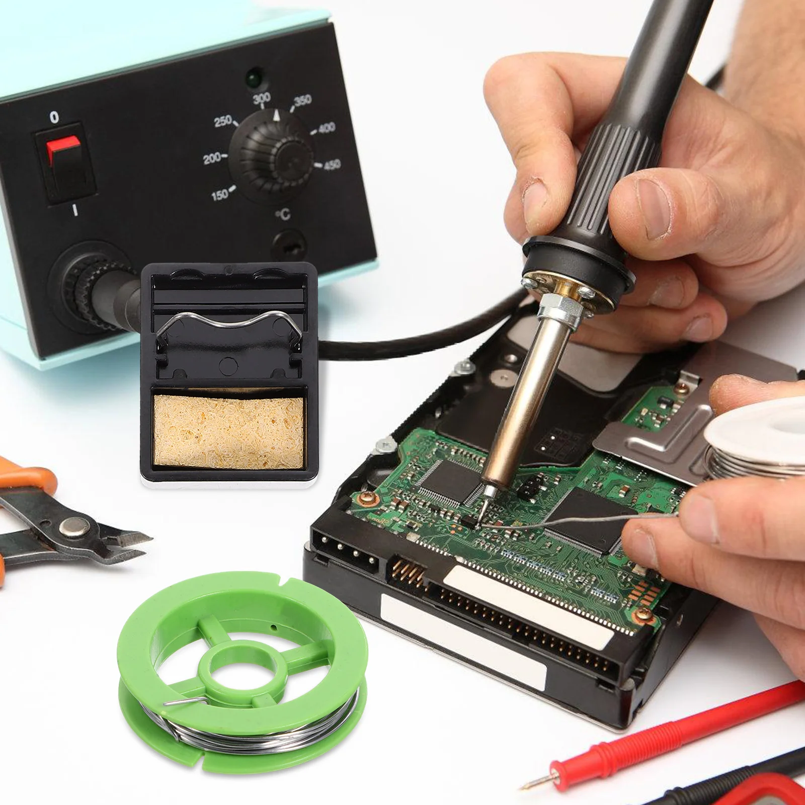 

1 set Mini Soldering Iron 5V USB Powered Portable Wireless Electric Welding Pen DIY ColorKnife Head Hoof Tip
