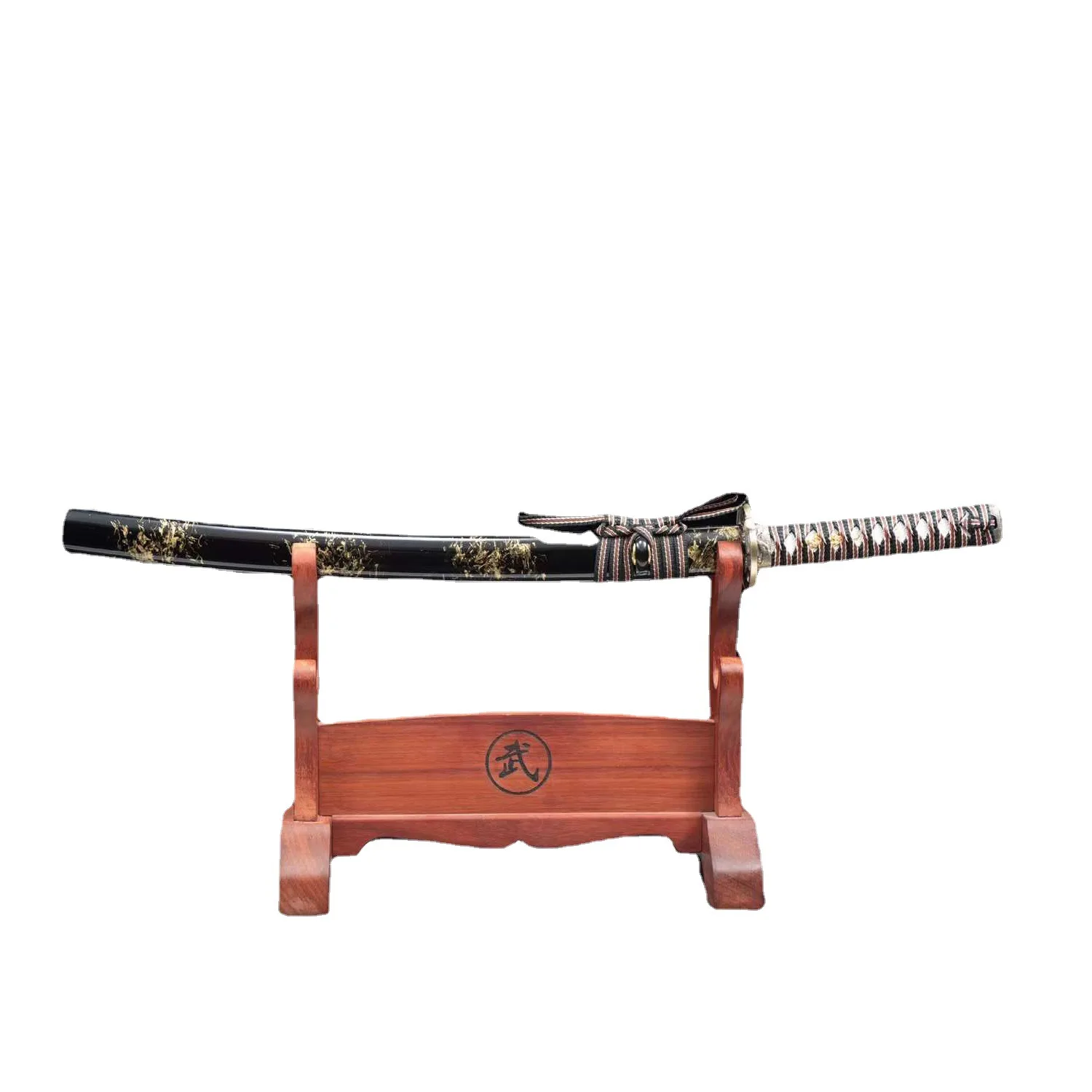 One Iaido-Épée Japonaise avec Fourreau, Couteau en Bois, Accessoires d'Entraînement aux Arts Martiaux, K/h