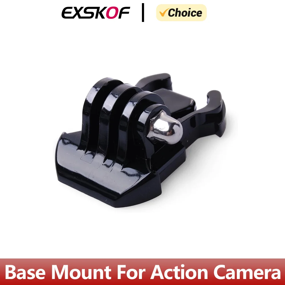 Quick Release Buckle Clip Basic Base Mount For GoPro Hero 12 11 10 9 8 7 6 5 4 Insta360 X2 X3 DJI Osmo Action Camera Accessories