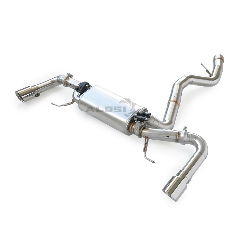 High Quality valve tuned exhaust pipe suitable for BMW  330i 325i  320I G20 2.0T B48 2019-2024 tailgate sports exhaust system