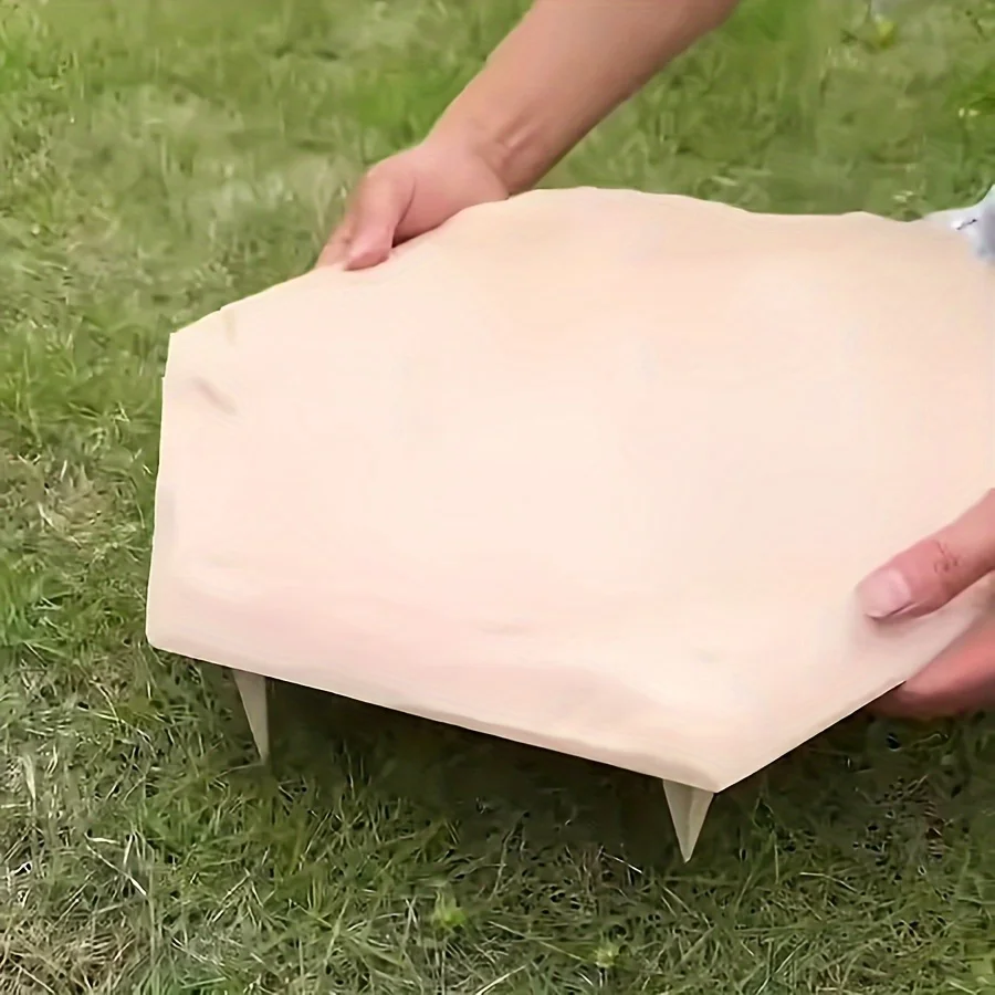 1pc Outdoor garden courtyard Imitation stone Stepping stone Stepping stone Lawn passage Decorative floor masonry brick