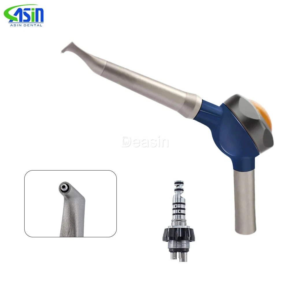 360ºRotation KV quick coupler stainless steel dental intraoral air prophy jet polishing system portable chair unit prices