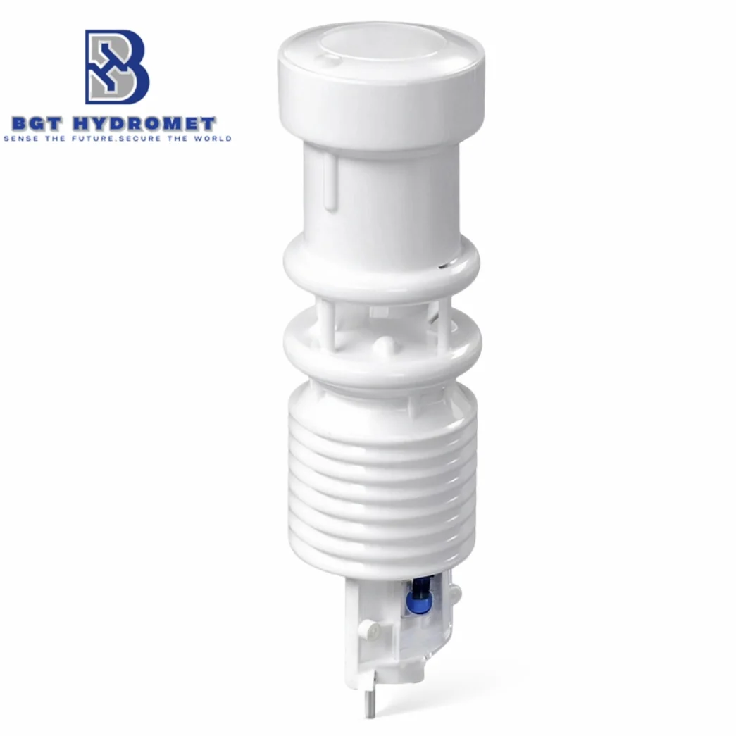 

BGT-W81XPro RS485 Temperature Humidity Air Pressure Wind Speed Direction Wind Solar Rain Gauge Sensor Compact Weather Station