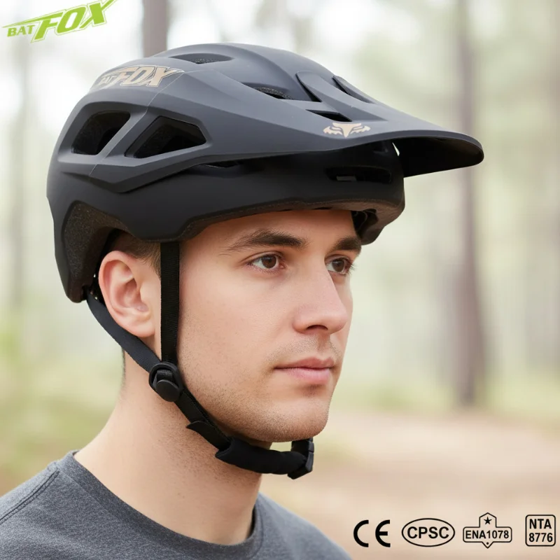 

BATFOX MTB шлем XL велосипедный шлем для мужчин и женщин формованный горный велосипед сверхлегкий casco bicicleta Mtb велосипедные шлемы подходят 52-65 см