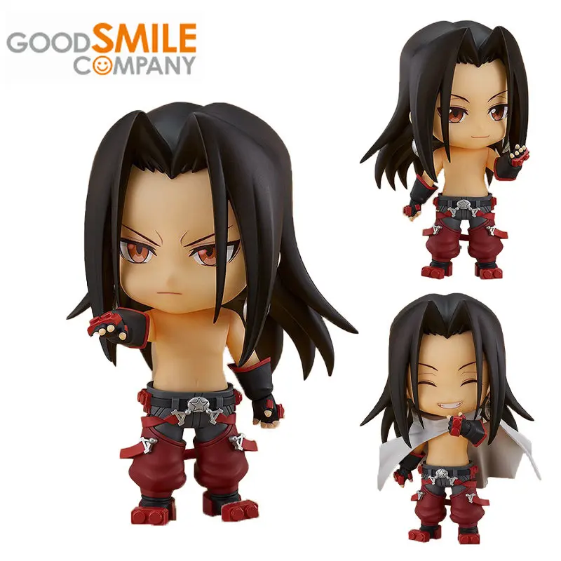 

GSC Genuine SHAMAN KING Anime Figure Asakura Hao Nendoroid Spots Action Figure Toys for Kids Gift Collectible Model Ornaments