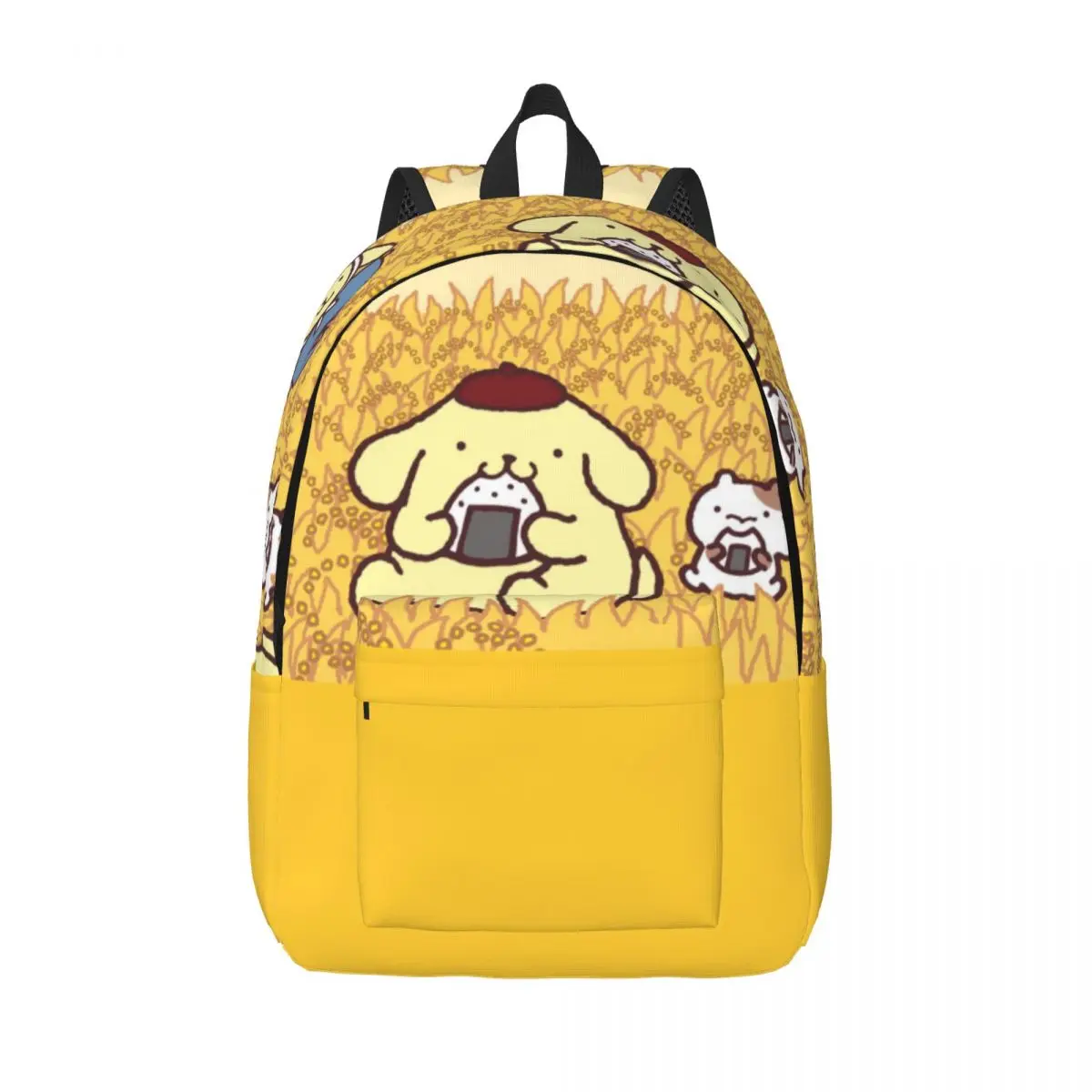 Children's Bags Cute Dog Sturdy Shoulder Sanrio Pom Pom Purin For Boy Girl For Gifts Adjustable Strap Handbag Hiking