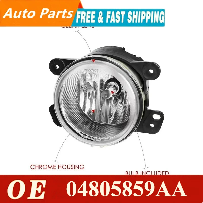 

A pair High quality Fog Left or right LED Running Light Strobe Light Car Supplies 4805859AA For Jeep Grand Cherokee 04805859AA