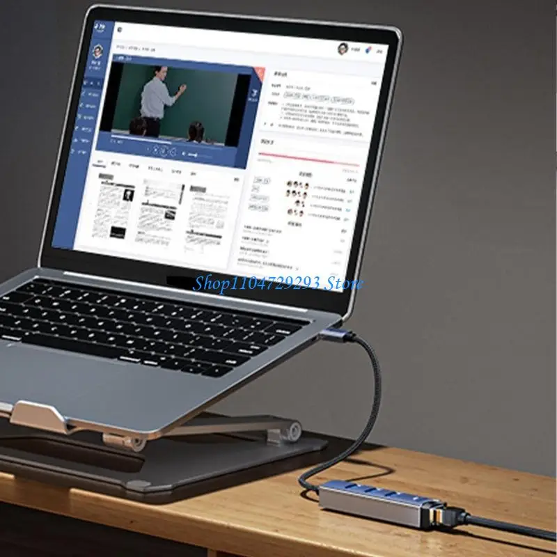 Y2GD USB/Type C إلى Ethernet Adapter USB HUB RJ45 GIGABIT ACCESS 5GBPS
