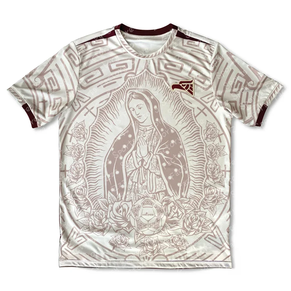 

Mexico Football Men's And Women's Training Sports Short Sleeved T-shirt Summer Breathable Quick Drying Oversized Casual Shirt