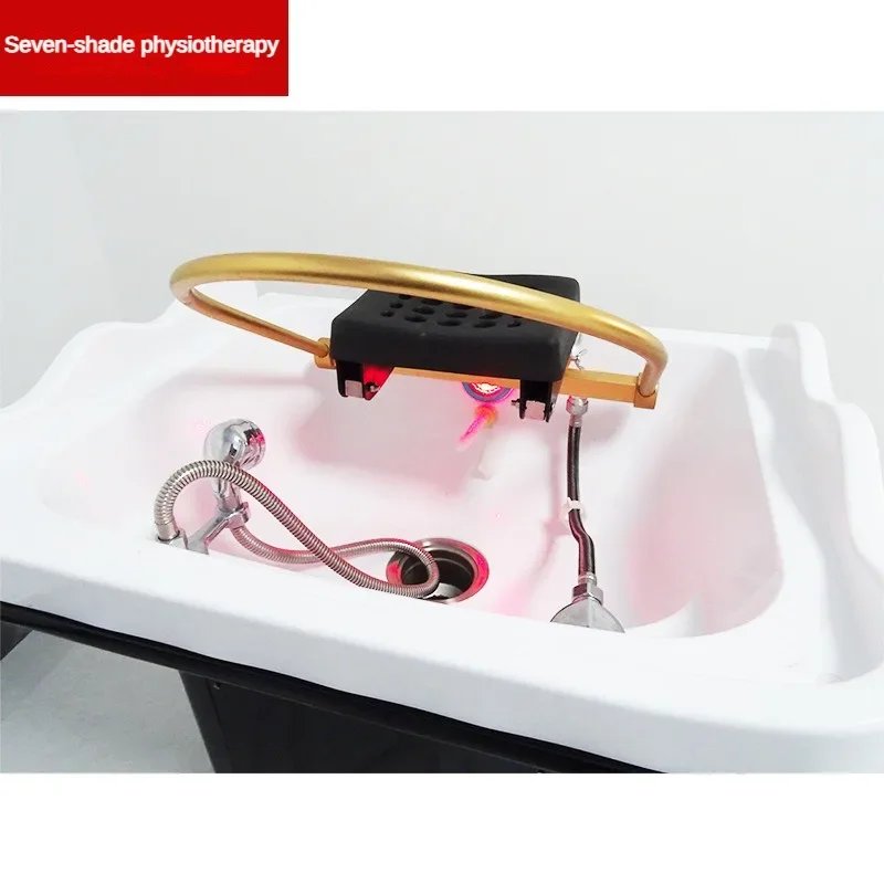 Automatic constant temperature water circulation head treatment basin beauty salon barber shampoo head treatment basin