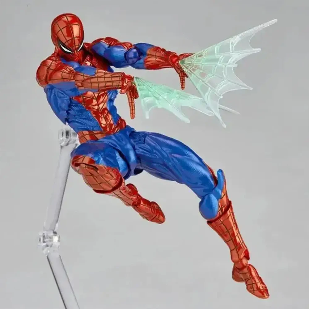 Yamaguchi SpiderMan Ver.2.0 Figure Peter Parker Action Figurine 16cm Exquisite Statue Collection Decoration Christmas Toy Gift