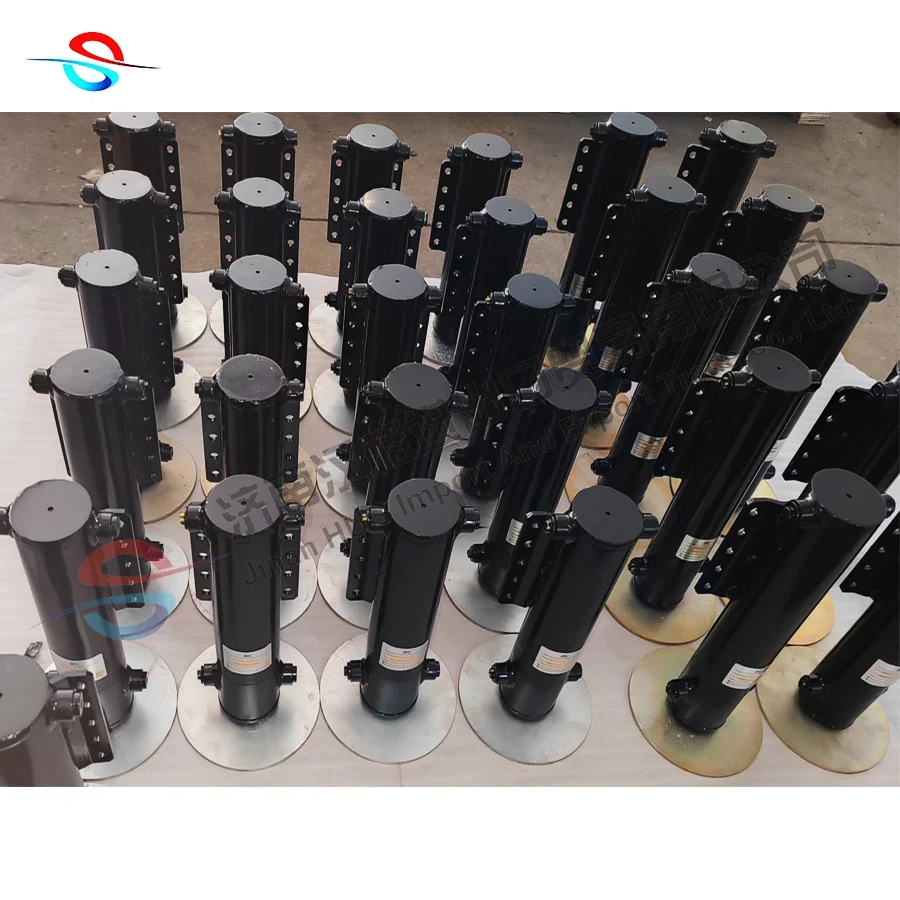 Motorhome Leveling System, Steel Body Hydraulic Outrigger Cylinder, 3-20 Ton RV Stabilizer Legs, for Fiat Ducato, RV Caravan