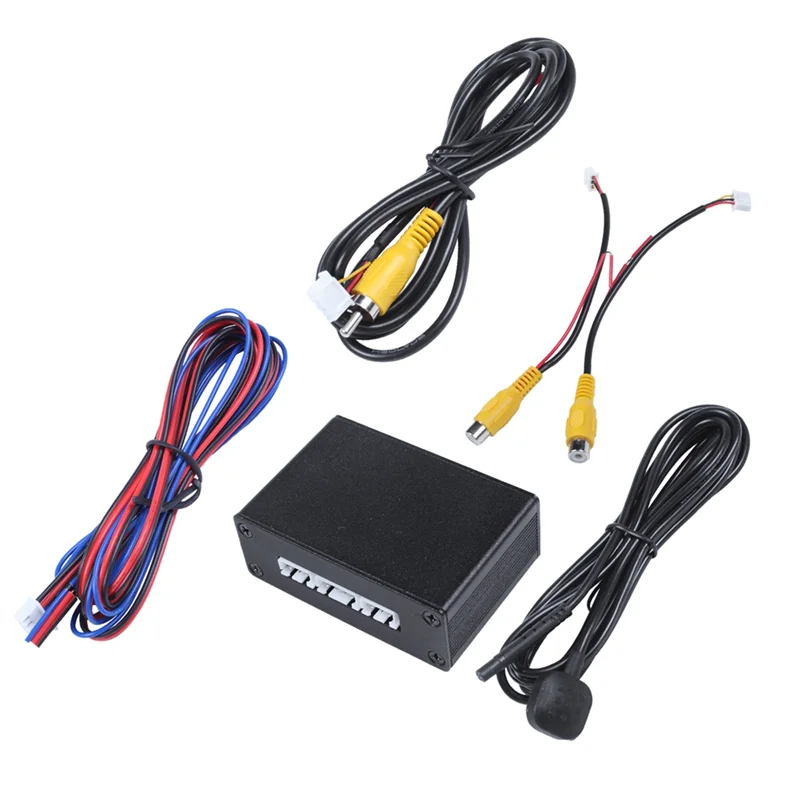 

Channel Converter Front and Rear View Reversing System Car Parking Camera Video Two-Way Control Box with Manual