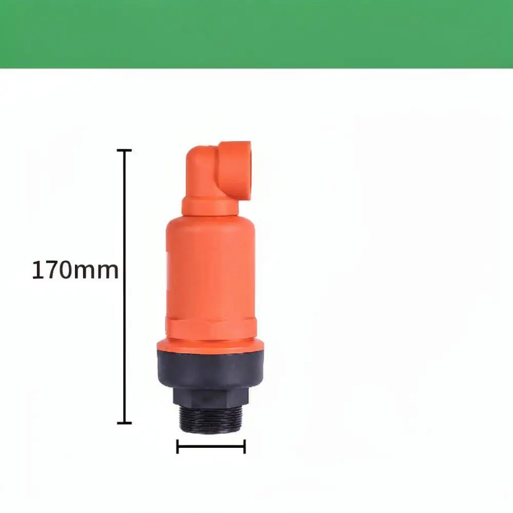 For DFshou Automatic Air Vent Pressure Release Valve Vacuum Breaker Irrigation Pipe System Water Flow Regulator