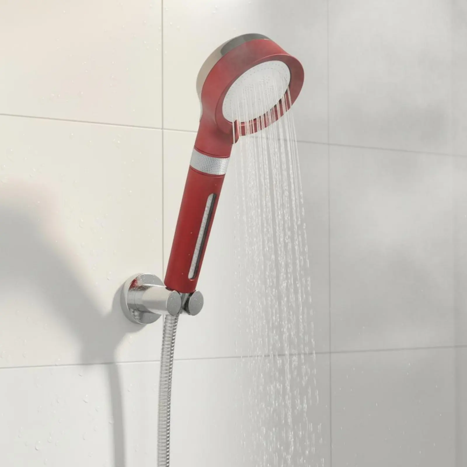 Filtering Shower Head Adjustable Flow Filtered Shower Head Bathroom Fixture Clog-Resistant Nozzles Bath Accessory 15-Stage view 4