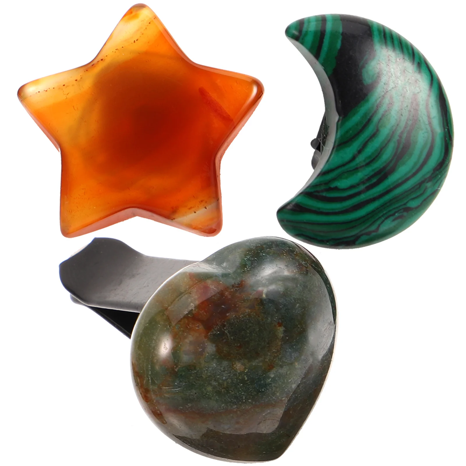 

3 Pcs Car Decoration Clip Ornament Interior Accessories Socket Vent Clips for Automotive Styling Miss