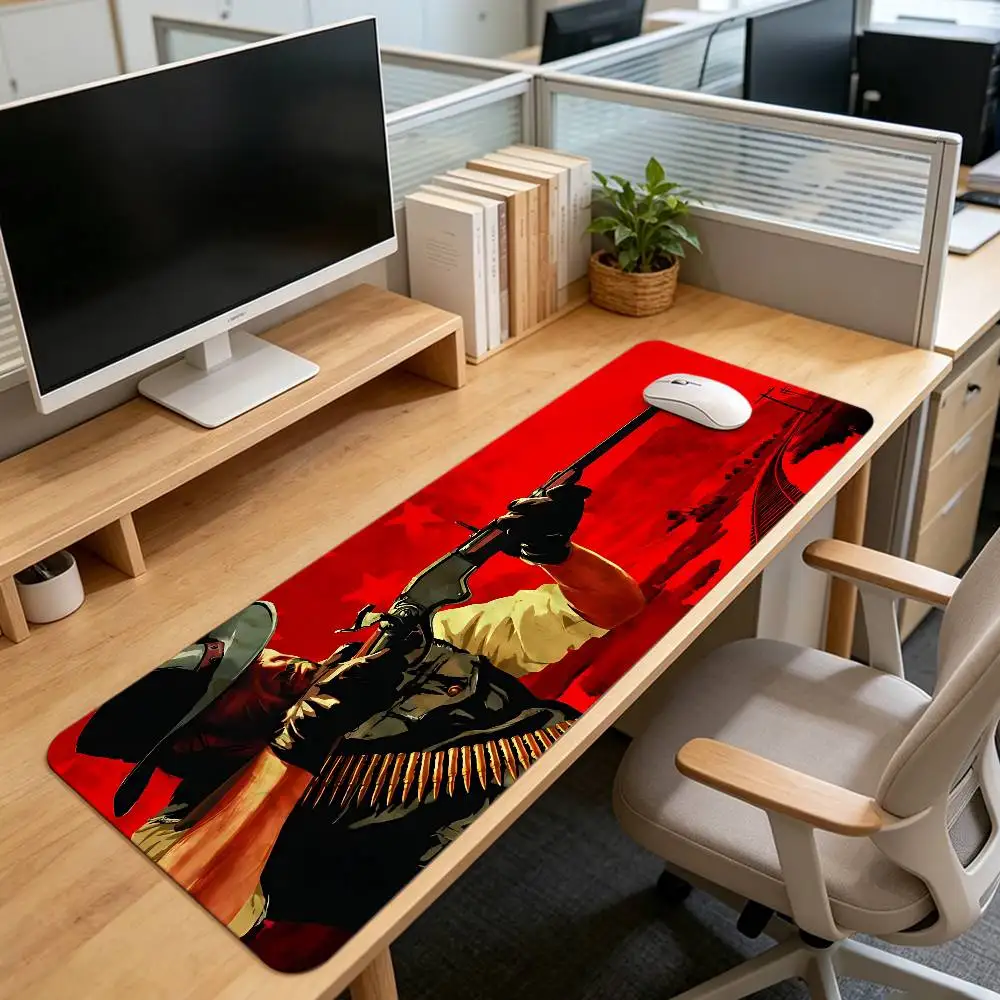 Game G-Red Dead-s Redemption 2 Gaming Mouse Pad Non-Slip Lock Stitched Edge Large Office Desk Mat For Computer And Keyboard