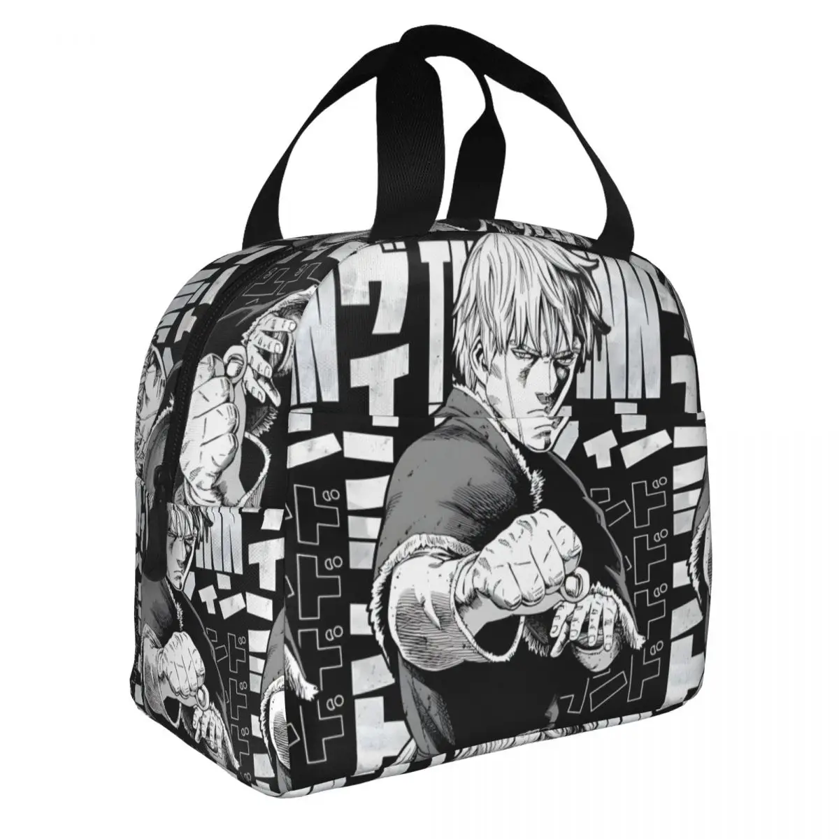 Thorfinn Vintage isolamento saco de arroz para estudantes, Vinland Saga, Anime, novo design, multifuncional viagem armazenamento Bagswork