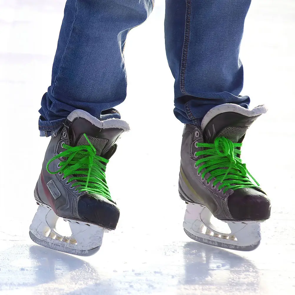 

4Pcs Waxed Hockey Skate Laces Ice Hockey Laces Anti Break Heavy Duty for Adult Youth Skates Ideal for Intense Game Practice