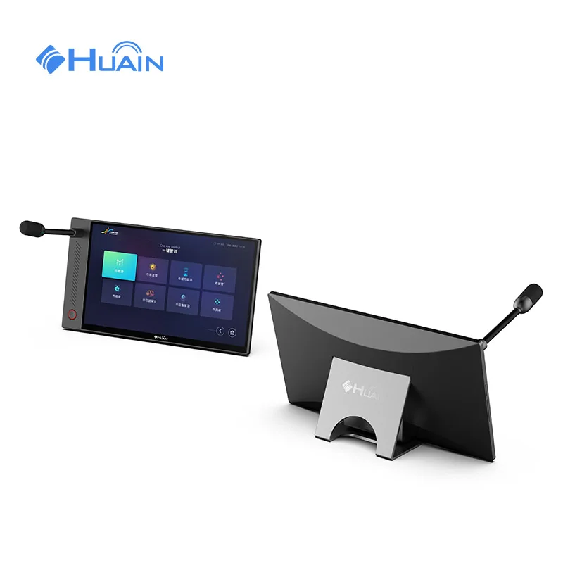 HUAIN support customization paperless conference system solutions desk terminal