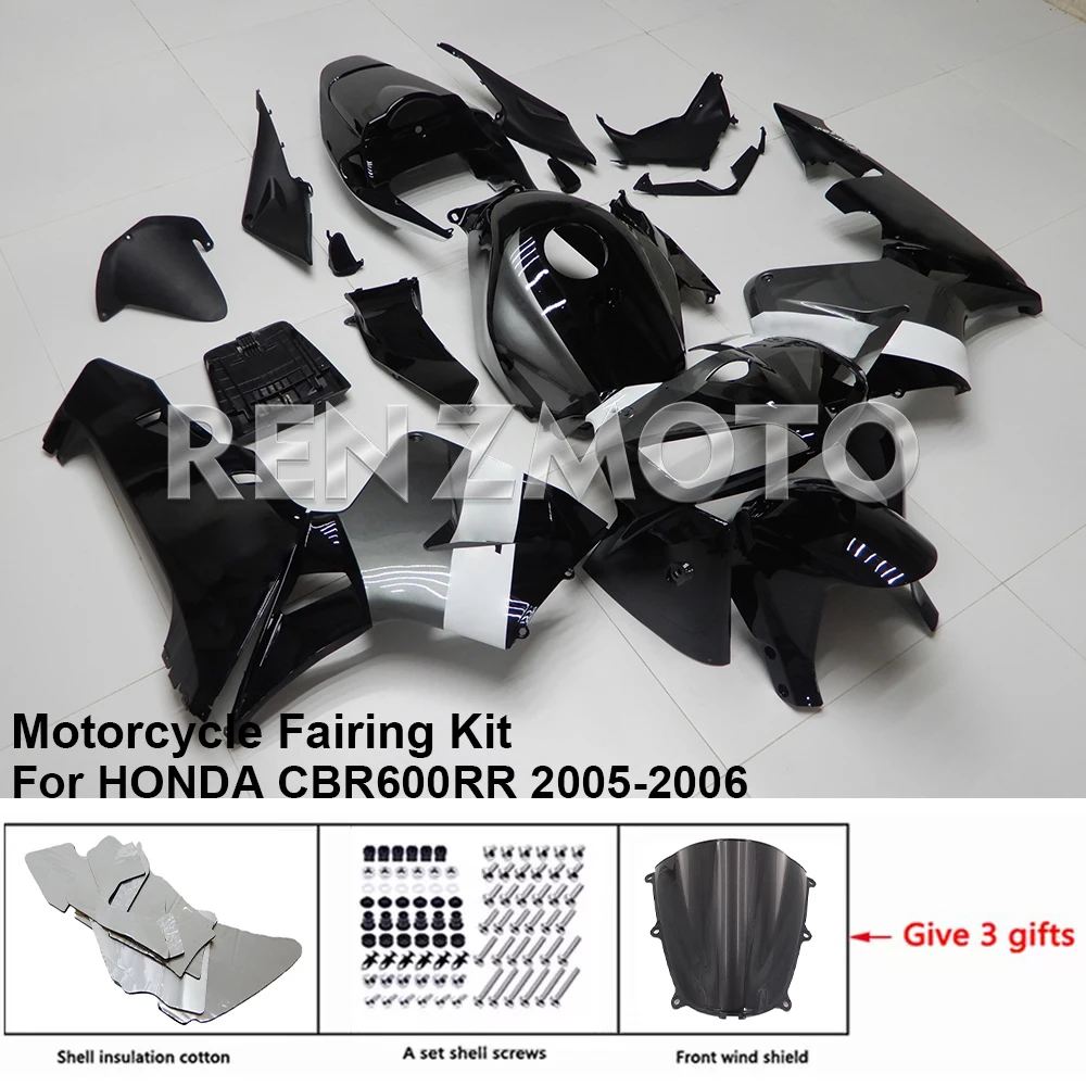 

H0605-103a Motorcycle Fairing Set Body Kit Plastic For HONDA CBR 600 RR 2005-2006 Accessories ABS Injection Bodywork