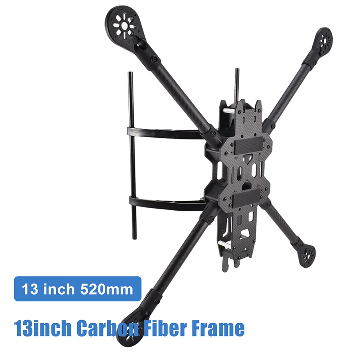 A44T13inch FPV سباق الطائرة بدون طيار الإطار ألياف الكربون كوادكوبتر FPV حرة الإطار لتحسين استقرار الطيران والأداء